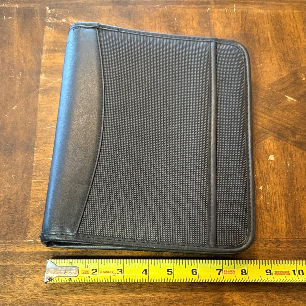 Accessory Zip Folio Case storage organizer in good used condition